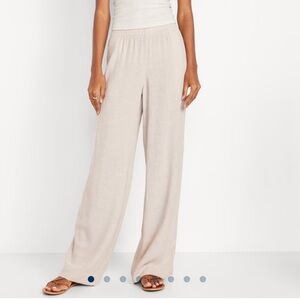 Old Navy Tan Wide Leg Pants